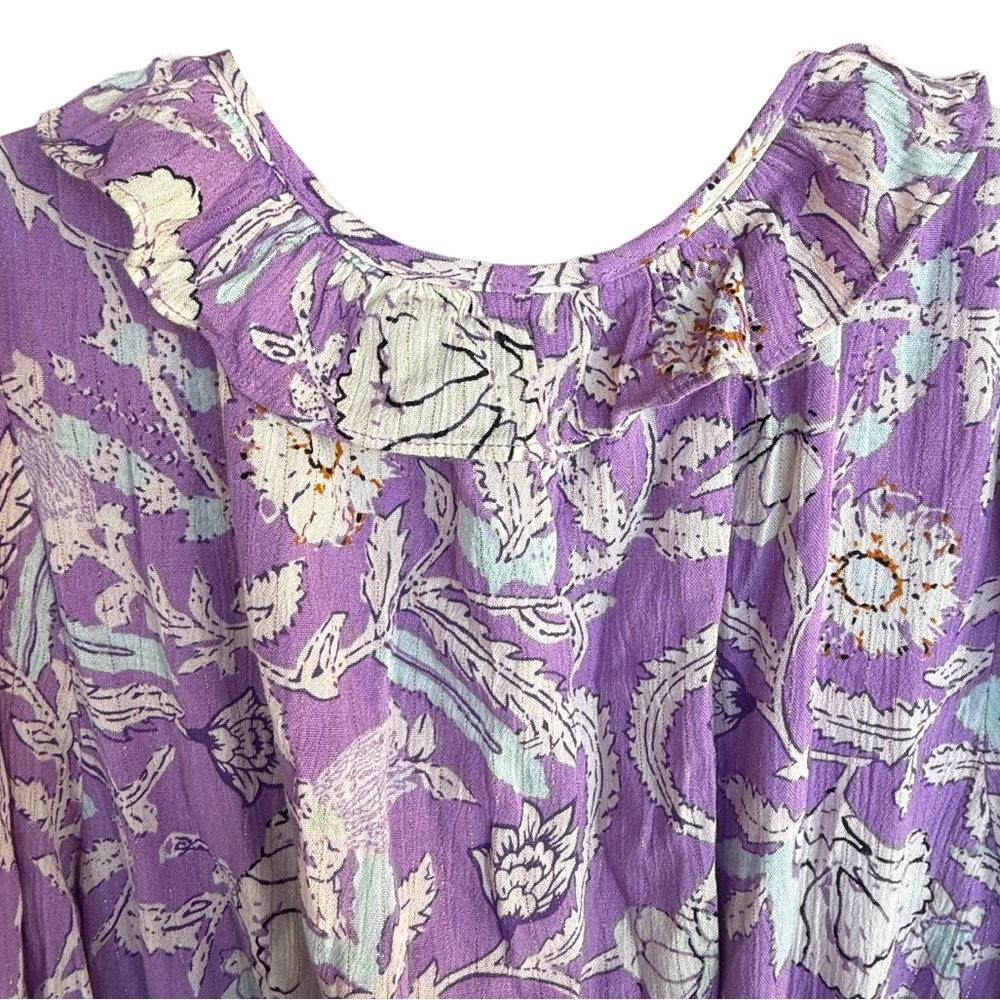 Boho Floral Mini Dress - Picture 6 of 12